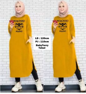 TUNIK MCN Bahan BabyTerry Tebal (GOOD QUALITY)