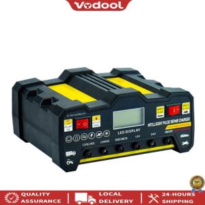 [Vodool Official Tool] 12V 24V Automotive Battery Maintainer for Car Motorcycle and RV with Smart Charging Technology and Durable Build