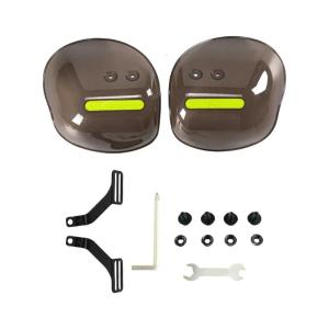 Comfort Hand Bar Guards Covers Deflectors Wind Blockers for Motorcycles Long Distance Riders Enhanced Riding Experience