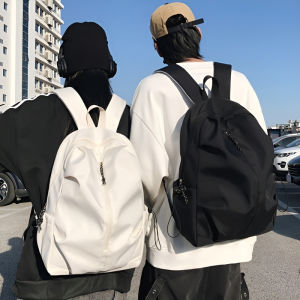 Couple Largecapacity Shoulder Bag Campus Leisure Travel Backpack College Students Schoolbag