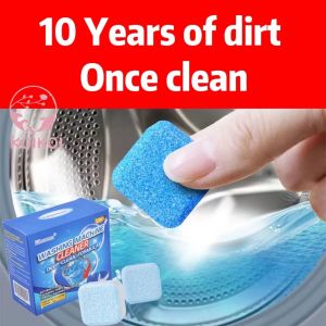12pcs Washing Machine Cleaner Washing Machine Cleaning Cube Washing Machine Cleaning Tablets Pencuci Mesin Basuh Pembersih Sabun Cuci Basuh