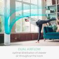 TruSens Z-1000 Air Purifier - Local Warranty - 360 HEPA Filtration with Dupont Filter - UV-C Light Sterilization Kills Bacteria Germs Odour Allergens in Home - Dual Airflow for Full Coverage (Small). 