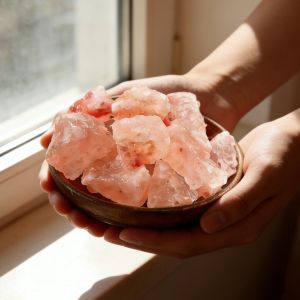 SG [Stock] Himalayan Pink Salt 100% Natural Rock Salt Feng Shui Mineral Salt Crystal Home Decor Energy Stone