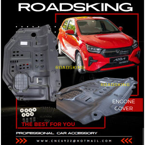PERODUA AXIA 2023 ENGINE LOWER UNDER COVER PROTECTION SKID PLATE CAR SAFETY PARTS