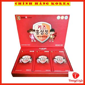 Hồng sâm baby Sanga hàn quốc hộp 30 gói - Bổ sung vitamin tăng chiều cao đề kháng cho bé tranglinh