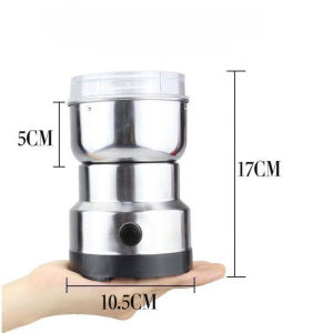 SG【READY STOCK】Electric Bean Mill Household Stainless Steel Electric Grinder Household Multifunctional Mill Powder Grinder Pulverizer Crusher Grains/Spices/Coffee Beans/Dry Grain/Nuts/Mixed Grains/Spices Press to Grind电动磨豆机/家用不锈钢电动研磨机/家用多功能磨粉机/打粉机/粉碎机