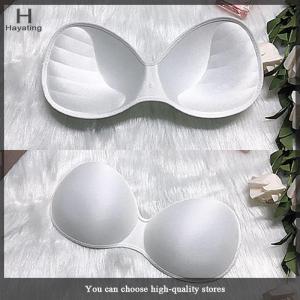 Hayating Hemming Push Up Swimsuit Pad Insert Chest Padded Bikini Padded Bra Enhancer Sponge Padded Body-fitted Colorful Soft Comfort Bra Pad