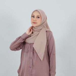 HIJAB DEENAY LIZA MATTE EVENING SAND/MOCCA PRIANGANHIJAB