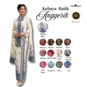 【𝙁𝙖𝙨𝙩 𝙎𝙝𝙞𝙥 🇲🇾 24h】ANGGERIK SET KEBAYA NYONYA | BATIK ASLI | (LIMITED EDITION ) |  S-XXL | Body Fit | Kain Cotton