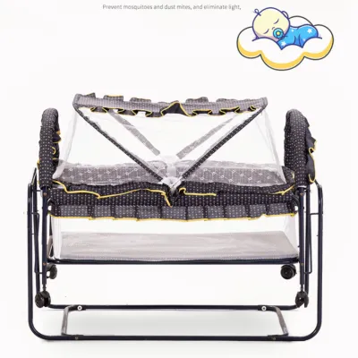 2 in 1 baby bed baby bed cradle & cart baby crib newborn sleeping basket baby rocker cradle soft slow17309