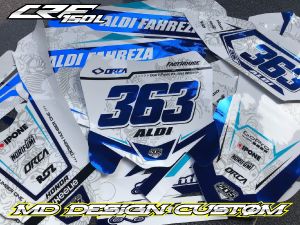 0770 (COD) Sticker Decal CRF 150 L FullBody Kombinasi Biru Candy Bebas Request Terbaru - Sticker Premium CRF Terbaru - Sticker Variasi CRF 150L Terbaru - Sticker Striping CRF 150L Terbaru