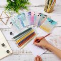 Frienda 50 Sets Pi Day Pencil Gifts Bulk 50Notepad and 50 Pencils International Math Day Party Favors Supplies for Math Lovers Students Teachers Classroom Awards (Bright Colors). 