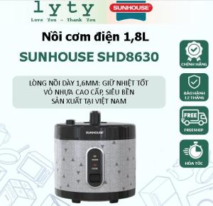 Nồi cơm điện 1.8L SUNHOUSE SHD8630
