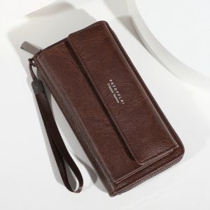 Ví Da PU PAYOFFLAY Cao Cấp – Thiết Kế Classic Sang Trọng 8 Ngăn Đa Năng Có Ngăn Điện Thoại Riêng