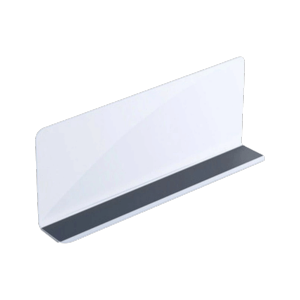 BLACKON Trong suốt Tấm ngăn kệ 35cm Từ tính Bộ chặn đồ dưới ghế sofa Vách ngăn ngăn khoảng cách bàn làm việc Đa chức năng Vách ngăn kệ siêu thị Siêu thị
