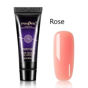15ml Poly Nail Gel For Nail Extension Finger Quick Building Gel