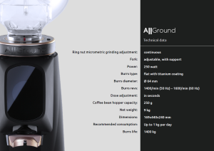 Fiorenzato Grinder - AllGround