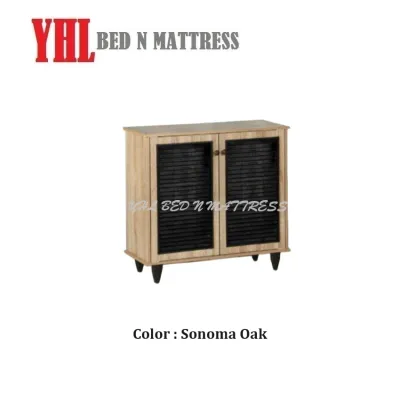 YHL Budget New Offer 2 Doors Shoe Rack / Shoe Cabinet With Free Installation