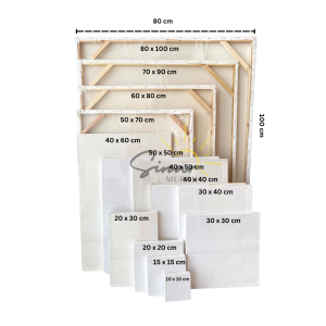 Kanvas Lukis basic I.M 30 x 30 cm/Canvas Board 30 x 30 cm / Kanvas Termurah