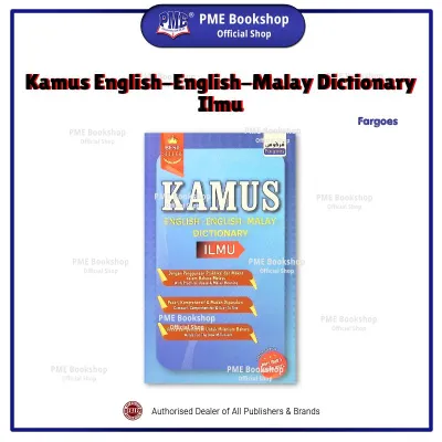 【PME Bookshop】 Fargoes: Kamus English-English-Malay Dictionary (Ilmu) untuk 【Sekolah Rendah & Menengah】