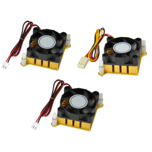 Aluminium Heatsink DC5V 12V 40mm 40x40x10mm Fan for Northbridge Chipset and Small Device Cooling
