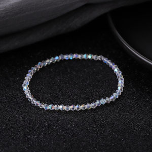 shiqinbaihuo Super Flashing Ultra-Fine Bracelet Light Luxury Texture Layered Simple Female Jewelry Gifts