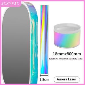 JCSYFAC Laser Pickleball Paddle Protection Tape-Paddle Head Edge Guard-Racket Edge Protection Tape-Fit Perfectly Curved Edge Laser Tape