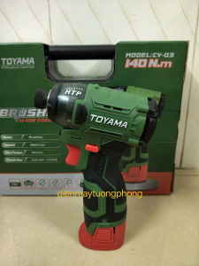 Chuyên vít Toyama CV03 lực siếc 140N.m tốc độ 2800v/p 3 cấp độ
