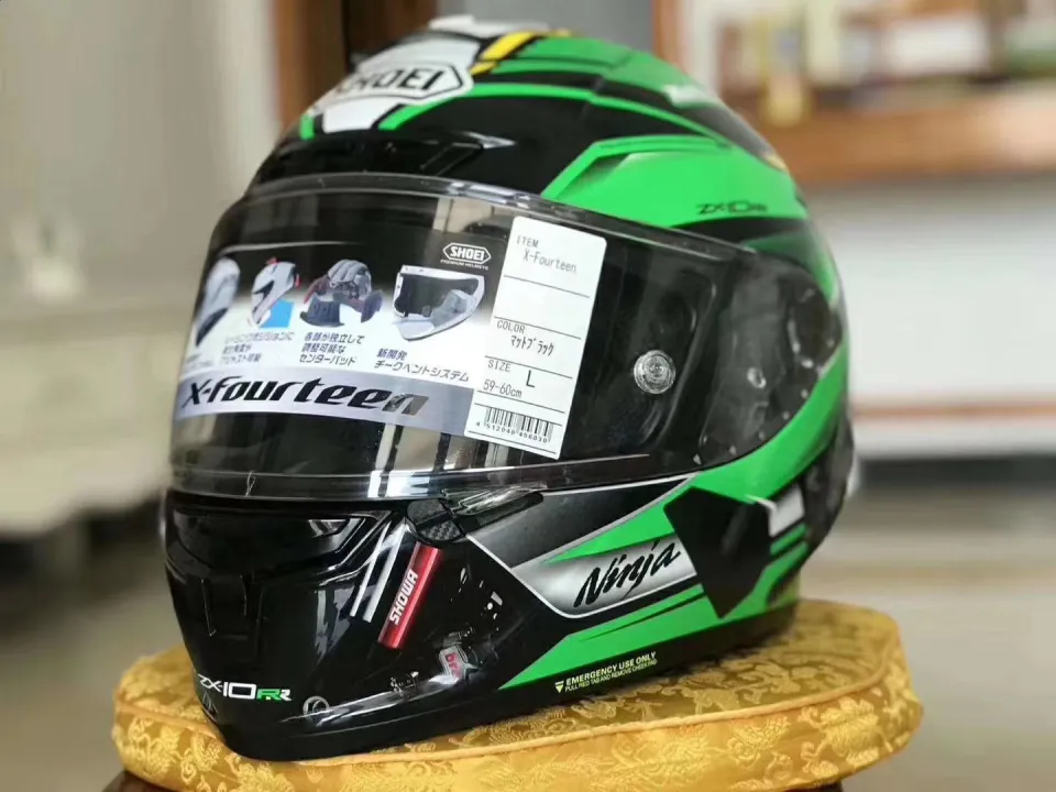 SHOEI Full Face Motorcycle helmets X14 Kawasakii ZX-10RR Helmet