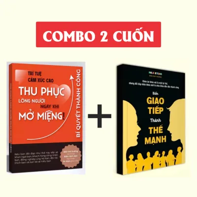 Combo 2 cuốn Thu phục lòng người ngay khi mở miệng Biến giao tiếp thành thế mạnh