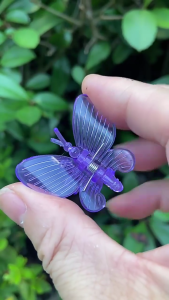 70Pcs Butterfly Shape Clips Heavy Duty Plastic Clamps Fit for Climbing Flowers Orchids Support Anti Lodging Design