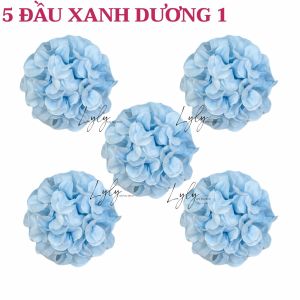 Đầu Hoa Lụa Set Đầu Bông Hoa Giả Sắc Nét Decor Giỏ Hoa Bó Hoa Trang Trí Tiệc. Hoa Lụa LyLy Decor