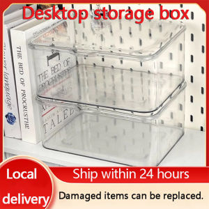 Dustproof transparent Storage Box With Cover Multi-Purpose Box Organizer