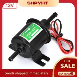 SHPYHT✨ 12V 24V Low Pressure Electric Fuel Pump Diesel Petrol Inline Bolt Fixing Wire For Generator ATV Boat