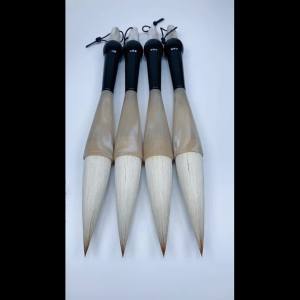 Big Bull Horn Calligraphy Brush Weasel Wolf Wool Bear Hair Large Characters Chinese Pen For Watercolor Spring Festival Couplets