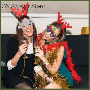 GNStore[COD] แว่นตาหมายเลข2026แว่นกันแดดติดเพชรเม็ดเล็กๆสำหรับตกแต่งงานปาร์ตี้คริสต์มาสแว่นตาตลก