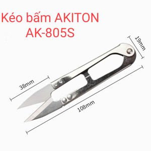 Kéo bấm cắt chỉ AKITON TO NHỎ INOX bấm chỉ siêu sắc nhỏ gọn(giá 1 cái)