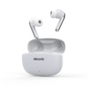 AIKONIC EarNote AI Translation Earbuds | 50+ Languages Real-Time Translator | Call Recording and AI Summary | Bluetooth 5.4 | 20H Battery