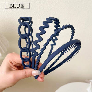 DK Mall 4 pieces Headbands Stable Elastic Headwear Women Weaving Wide Thin Hair Hoops Styling Tool