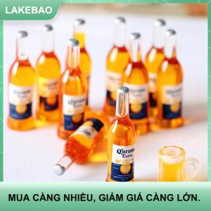 【LAKEBAO】 10 chai nhựa resin thu nhỏ Nhà búp bê 1/6 mô hình chai rượu vang