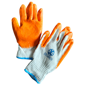 RUBBER GLOVES (ORANGE) 12 PAIRS PER PACK - SECUREGLOVES
