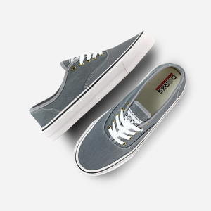 Dorks Otentik Grey - Sepatu Sneakers Casual Pria Wanita Sepatu Sekolah Dorks
