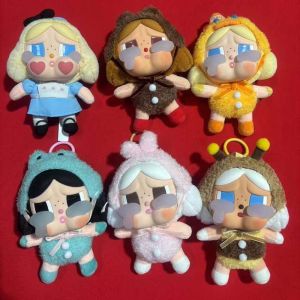 DRESSPLUS Collectible Crybaby Doll Figures Cartoon Vinyl Pendant Crybaby Plush Doll Tears Factory Series Crying Again Series Crybaby Plush Keychain Kids Gifts
