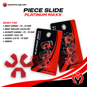 SLIDE PIECE BEAT KARBU - BEAT FI ESP - SCOOPY Piece Slide Slider Karet Rumah Roller By Modifikasi Ori