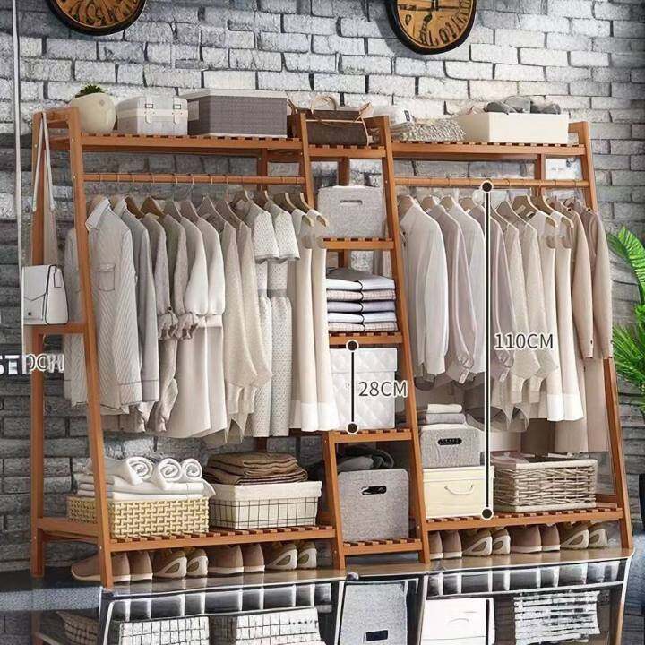 Wooden hanging deals wardrobe