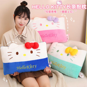 Original Sanrio 35cm Hello Kitty Back Cushion Throw Pillow For Sofa Bed Chair Huggable Pillow Japanese Style Home Decor For Girl Room