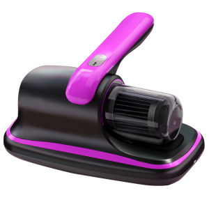 Cordless Handheld Vacuum Cleaner UV Light 72000 Beats Strong Suction Dust Mite Remover for Mattress Sofa Bed