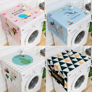 60x150 Refrigerator Dustproof Hood Cover General Dustproof Oil Drum Of Single And Double Open The Door The Washer Microwave Oven Cover Towel Cloth