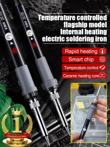 Household Adjustable Temperature Soldering Iron Set Tools