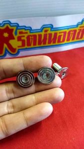 อารัตน์นอตซิ่ง น็อตจานดีสเบรค Honda( มีบ่า)M8×20(เบอร์12)สแตนเลส ลายก้นหอย ขัดเงา ราคาต่อ1ตัว